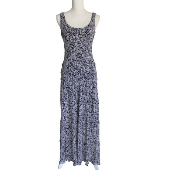 Evan Picone Dresses & Skirts - Black and White Tiered Maxi Dress from Black Label by Evan Picone Size 4